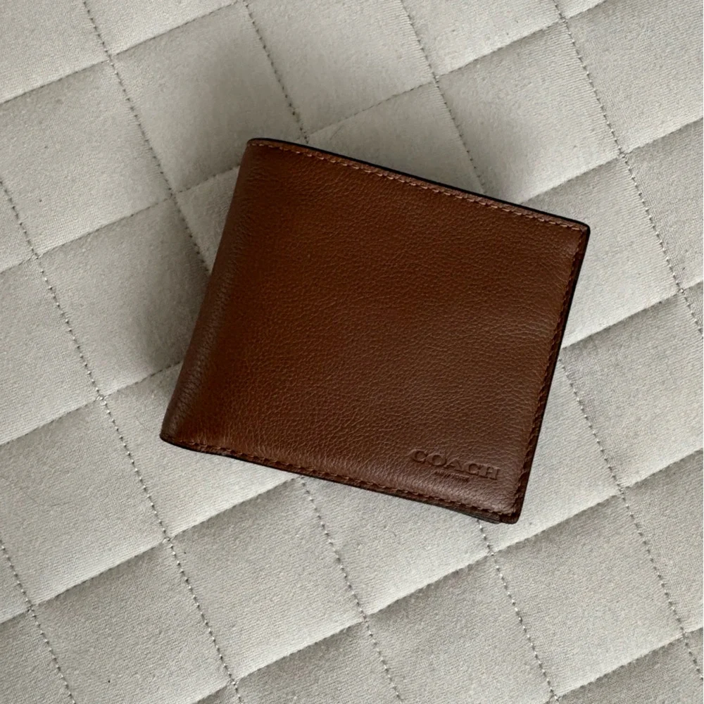 Coach Brown Leather Wallet